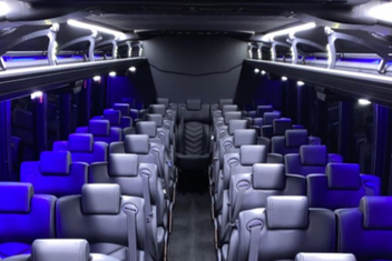 Revere Charter Bus Interior